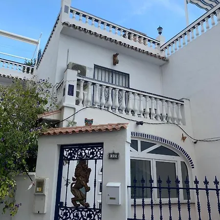 Casa Torrecilla Linda Adosado 2 A 50 Metros De La Playa Torrecilla * Nerja